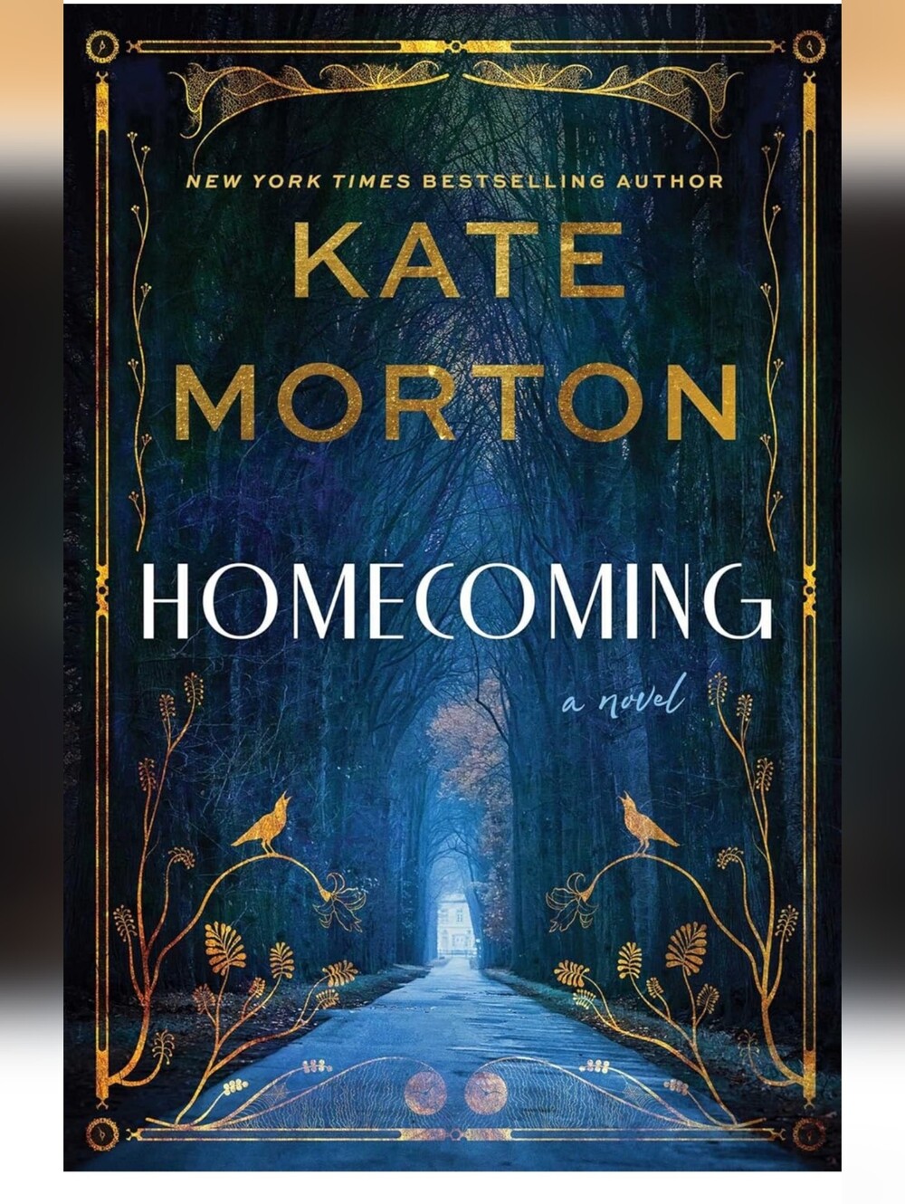 Kate Morton "Homecoming"  Book - Blue & Gold Cover